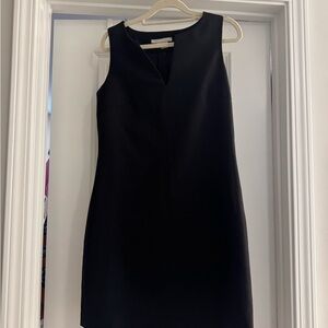 Zara Black V-Neck Mini Dress